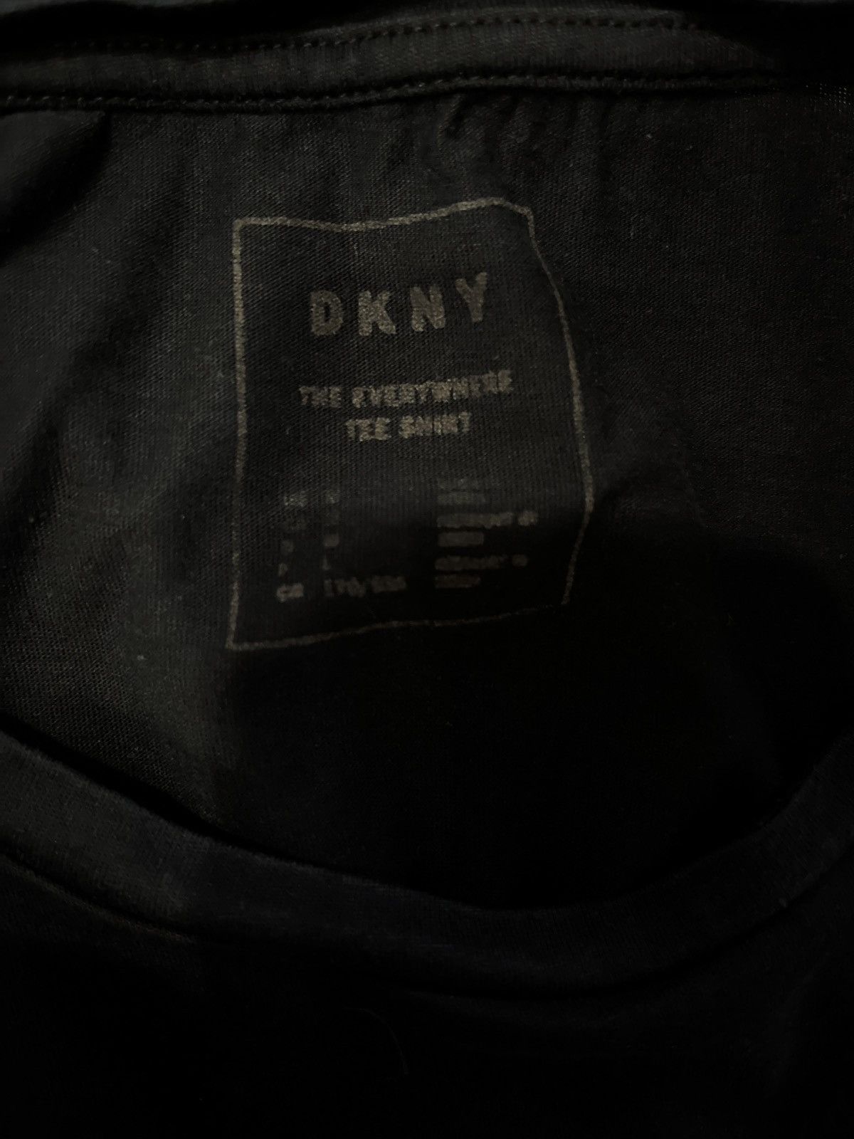 DKNY × Donna Karan DKNY Black Logo T-Shirt - Size M Size M / US 6-8 / IT 42-44 - 5 Thumbnail