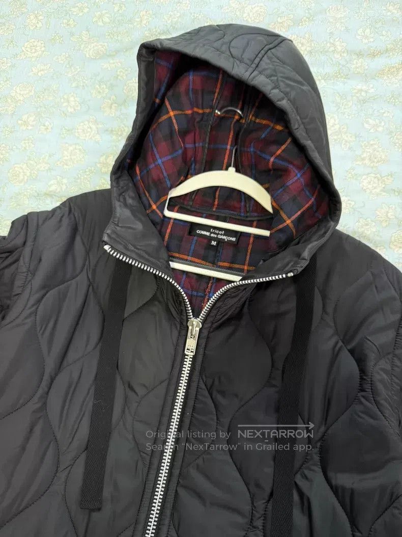 Comme des Garcons Comme Des Garcons Black Quilted Cotton Jacket Size M / US 6-8 / IT 42-44 - 6 Thumbnail