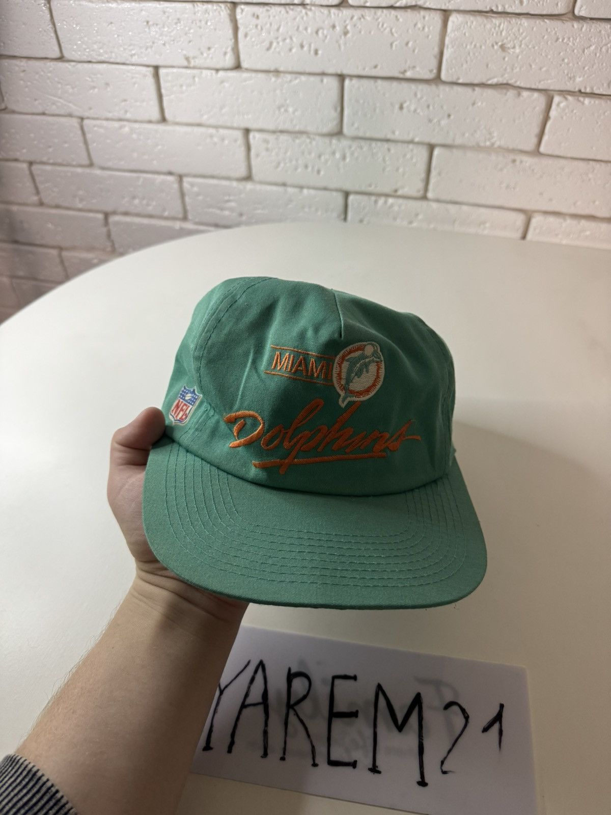NFL Miami Dolphins vintage 1980 cap hat Size ONE SIZE - 2 Thumbnail