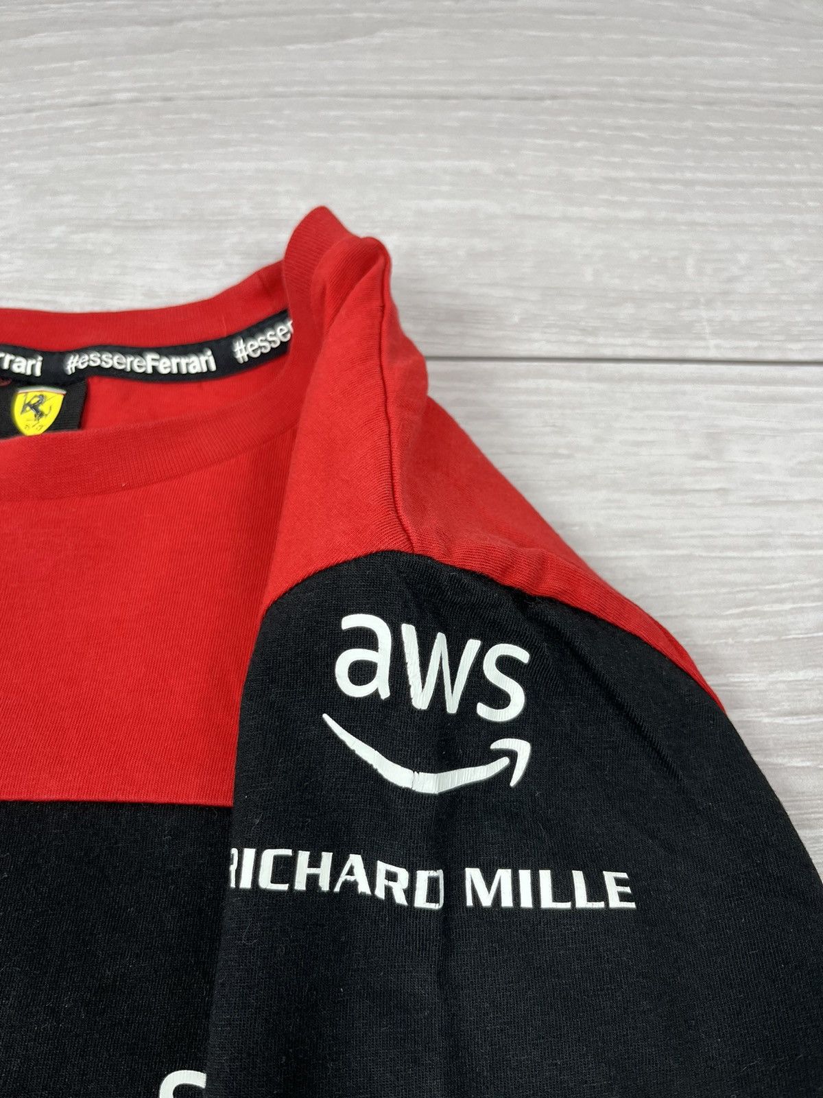 Ferrari Puma Ferrari Formula 1 Team Red T Shirt Size US S / EU 44-46 / 1 - 7 Thumbnail