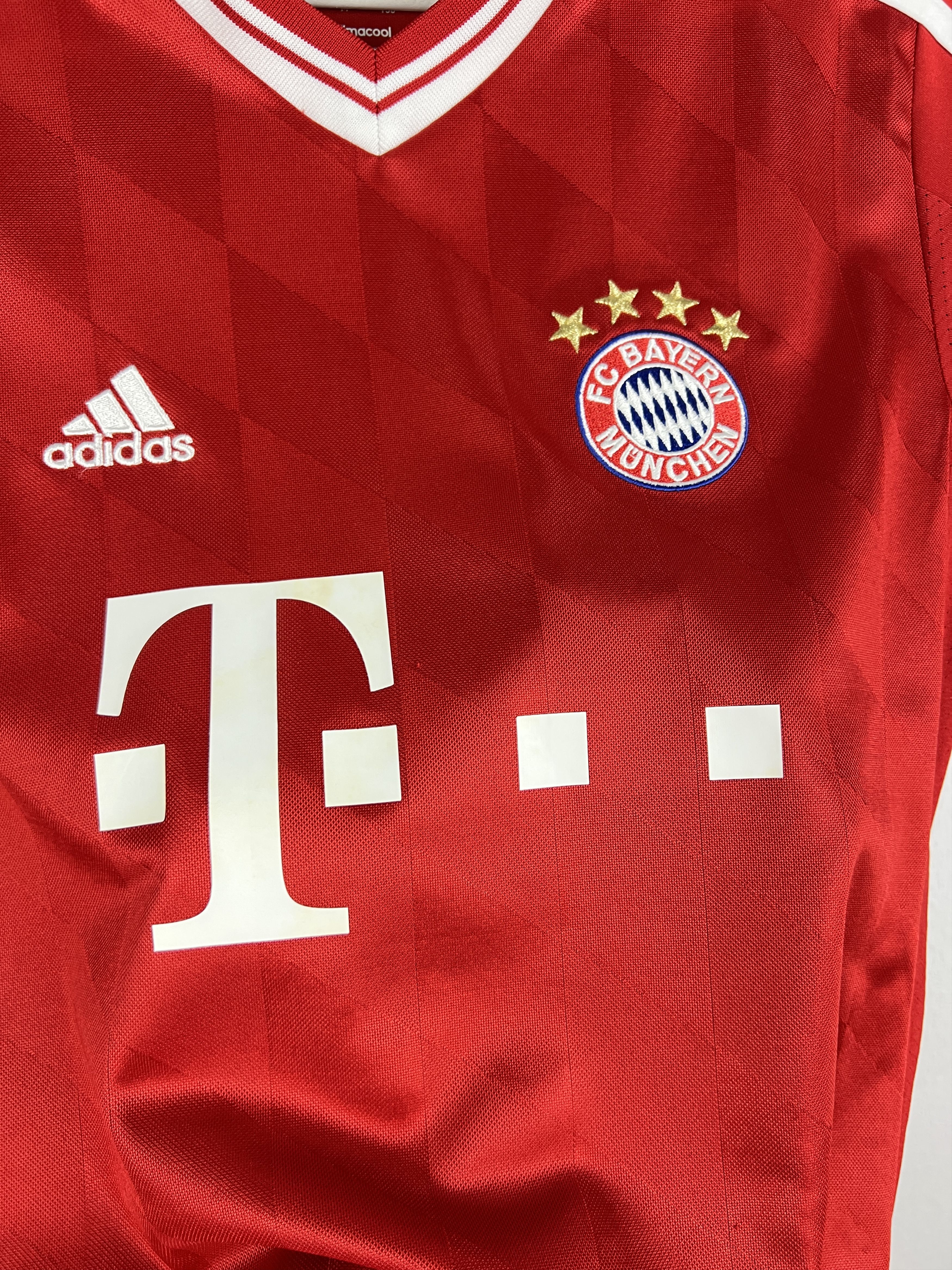 Adidas Bayern Munich football shirt Soccer Jersey Trikot Kids M Size US XXS / EU 40 - 3 Thumbnail