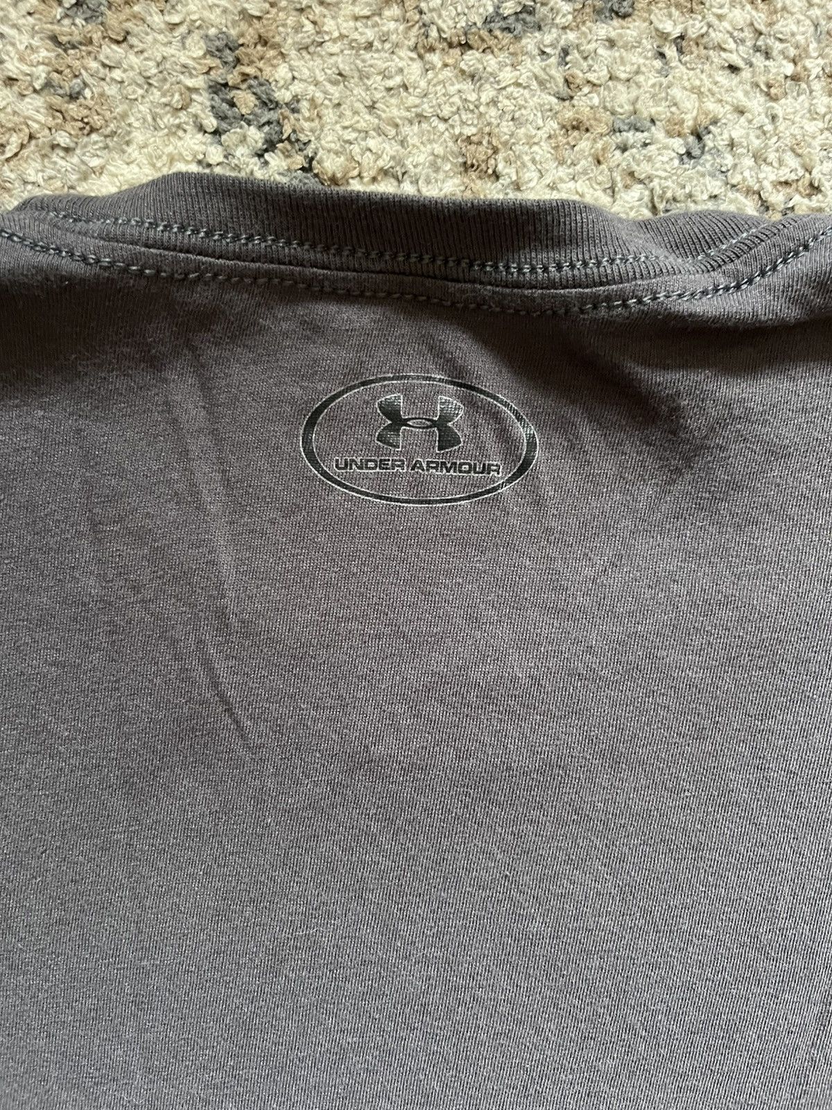 Under Armour Under Armour Mens Medium Gray Performance T-Shirt Size US M / EU 48-50 / 2 - 5 Thumbnail