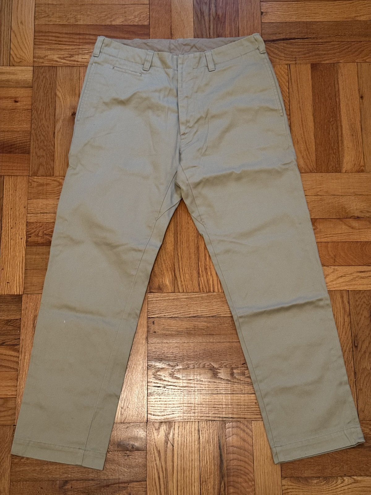 Nanamica Straight Chino Pant Khaki Size US 32 / EU 48 - 1 Thumbnail