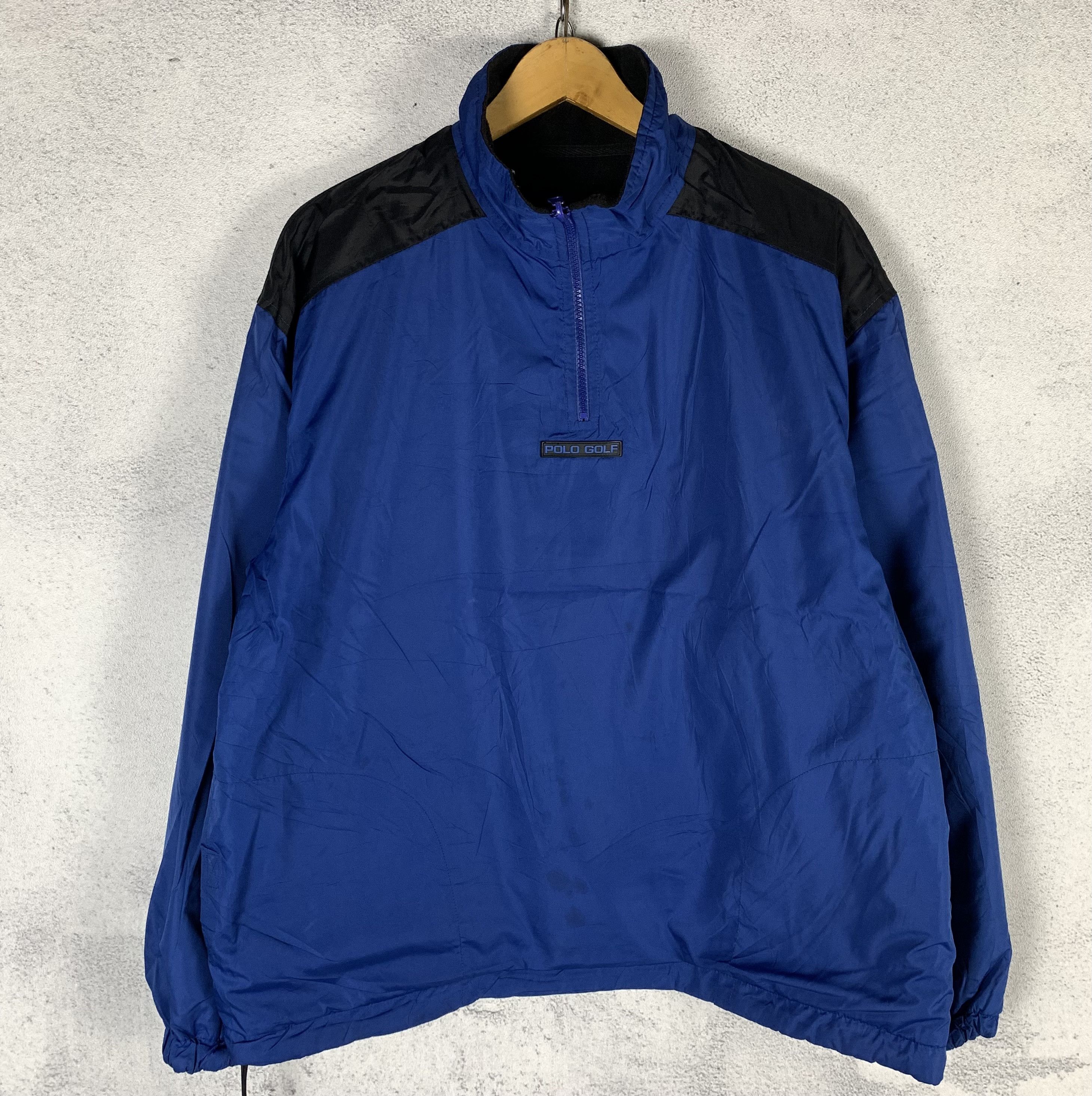 Polo Ralph Lauren Reversible Polo Golf Ralph Lauren Fleece Jacket Vintage Size US M / EU 48-50 / 2 - 2 Thumbnail