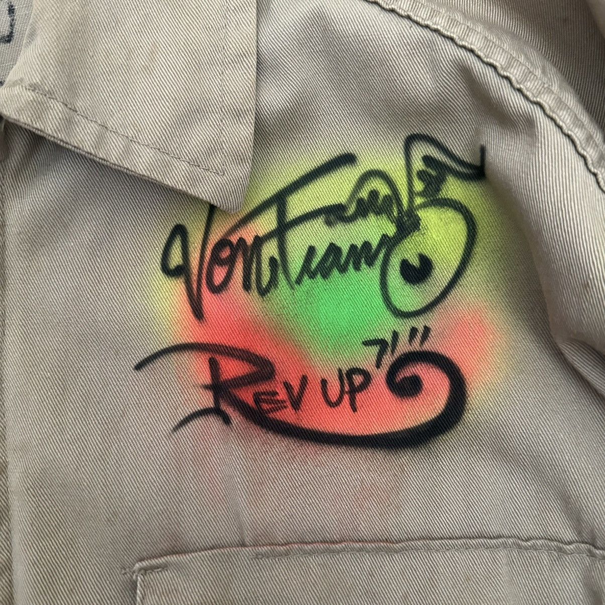 Vintage Vintage Von Franco 1985 I Need More Brains Painted Jacket Size US M / EU 48-50 / 2 - 6 Thumbnail