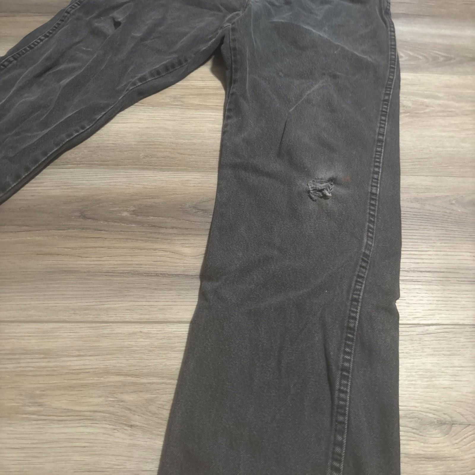 Dickies Dickies Jeans Mens 36x34 Black Carpenter Dark Denim Work Size US 36 / EU 52 - 4 Thumbnail