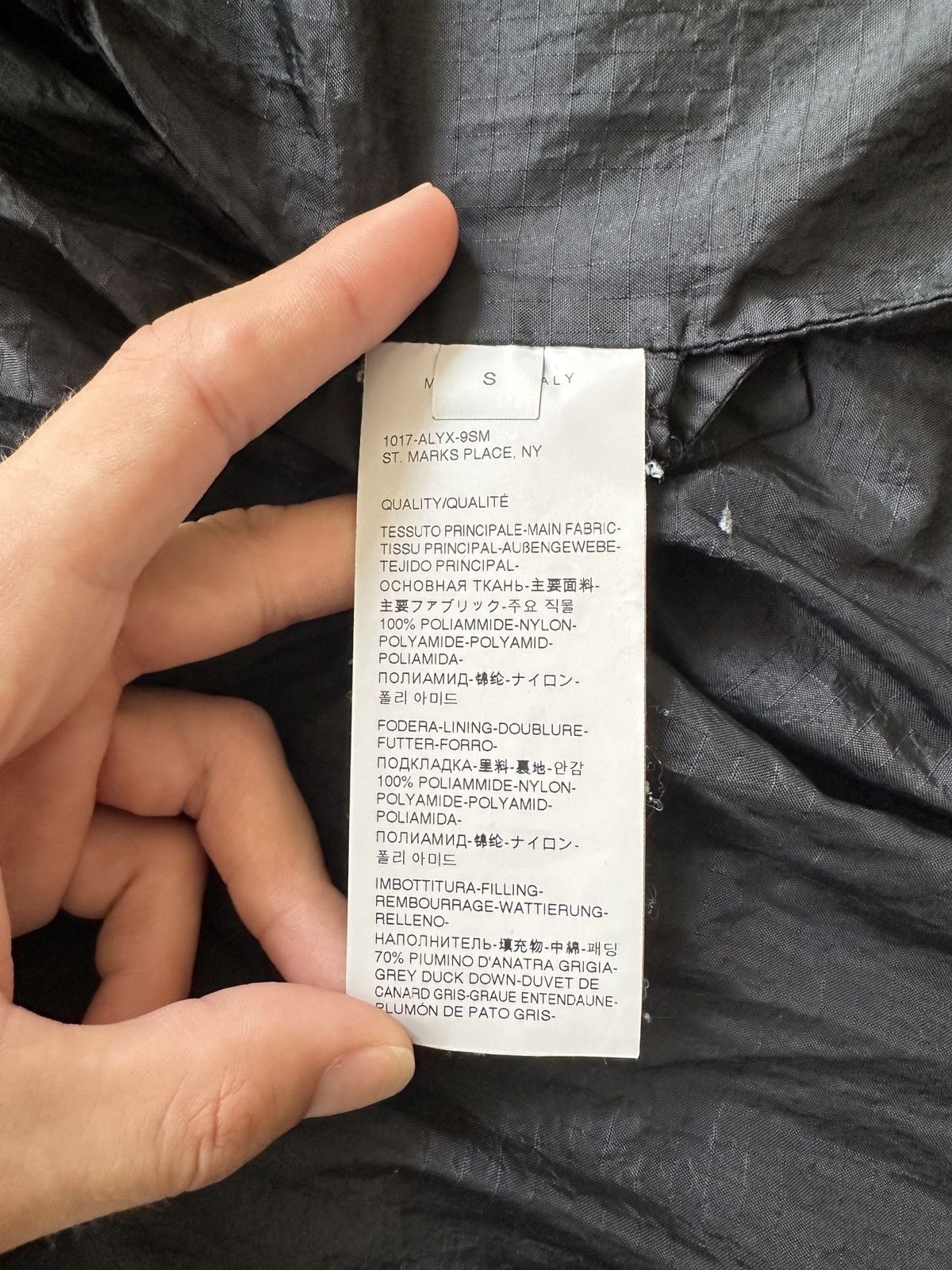 1017 ALYX 9SM × Alyx ALYX PARKA JACKET Size US S / EU 44-46 / 1 - 6 Thumbnail