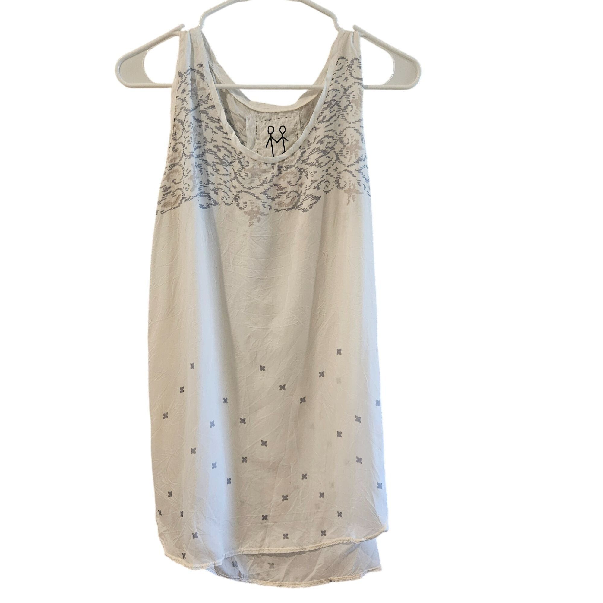Johnny Was Johnny Was Women’s Ivory S Artisanal Core Cottage Boho Chic Size S / US 4 / IT 40 - 3 Thumbnail
