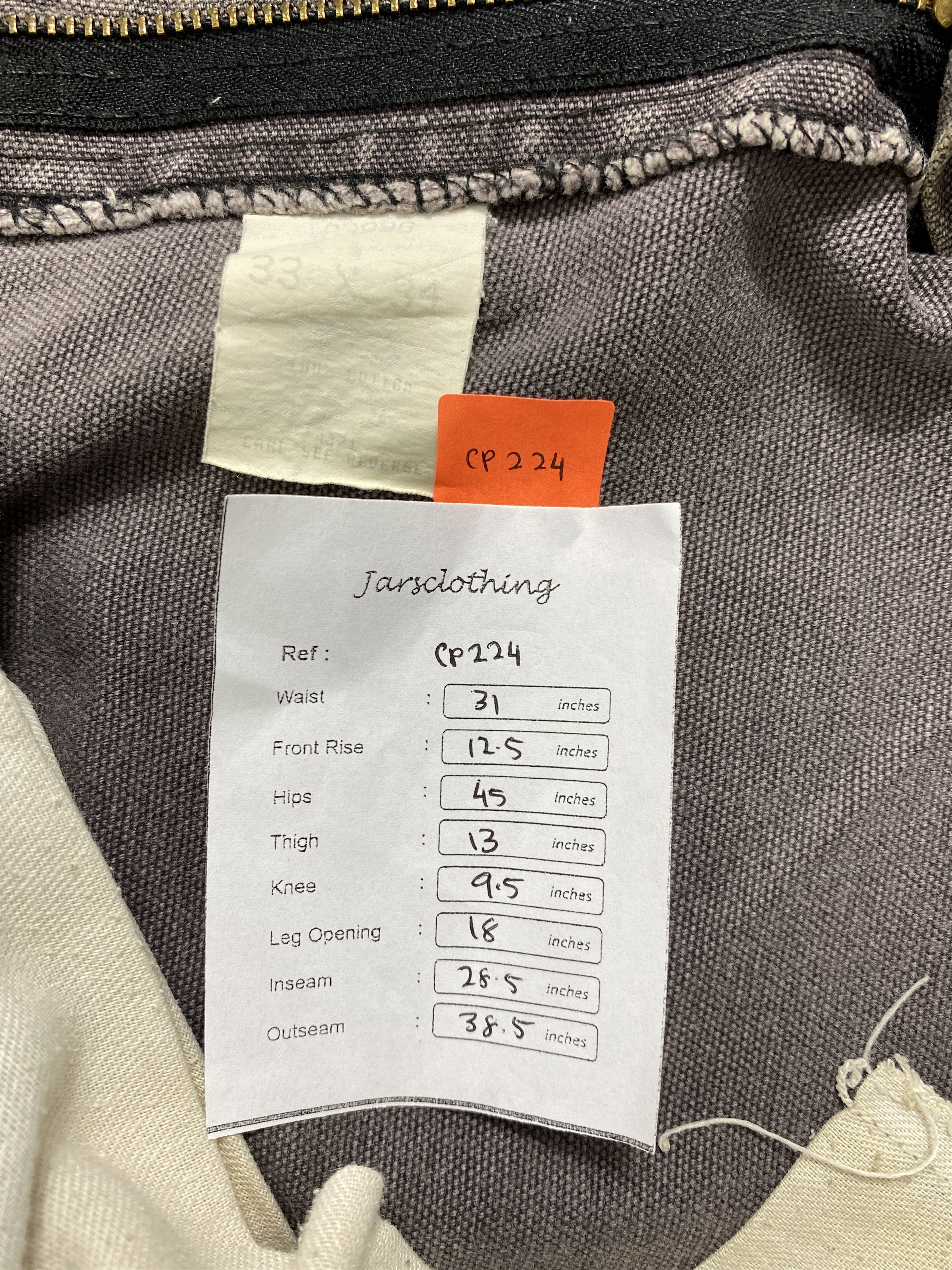 Japanese Brand Vintage Caterpillar Carpenter Pants Multi Pocket -CP224 Size US 31 - 6 Thumbnail