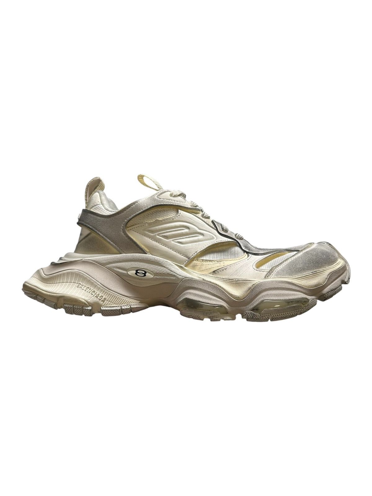Balenciaga Balenciaga Cargo sneaker 41 dirty white NEW Size US 8 / EU 41 - 1 Thumbnail