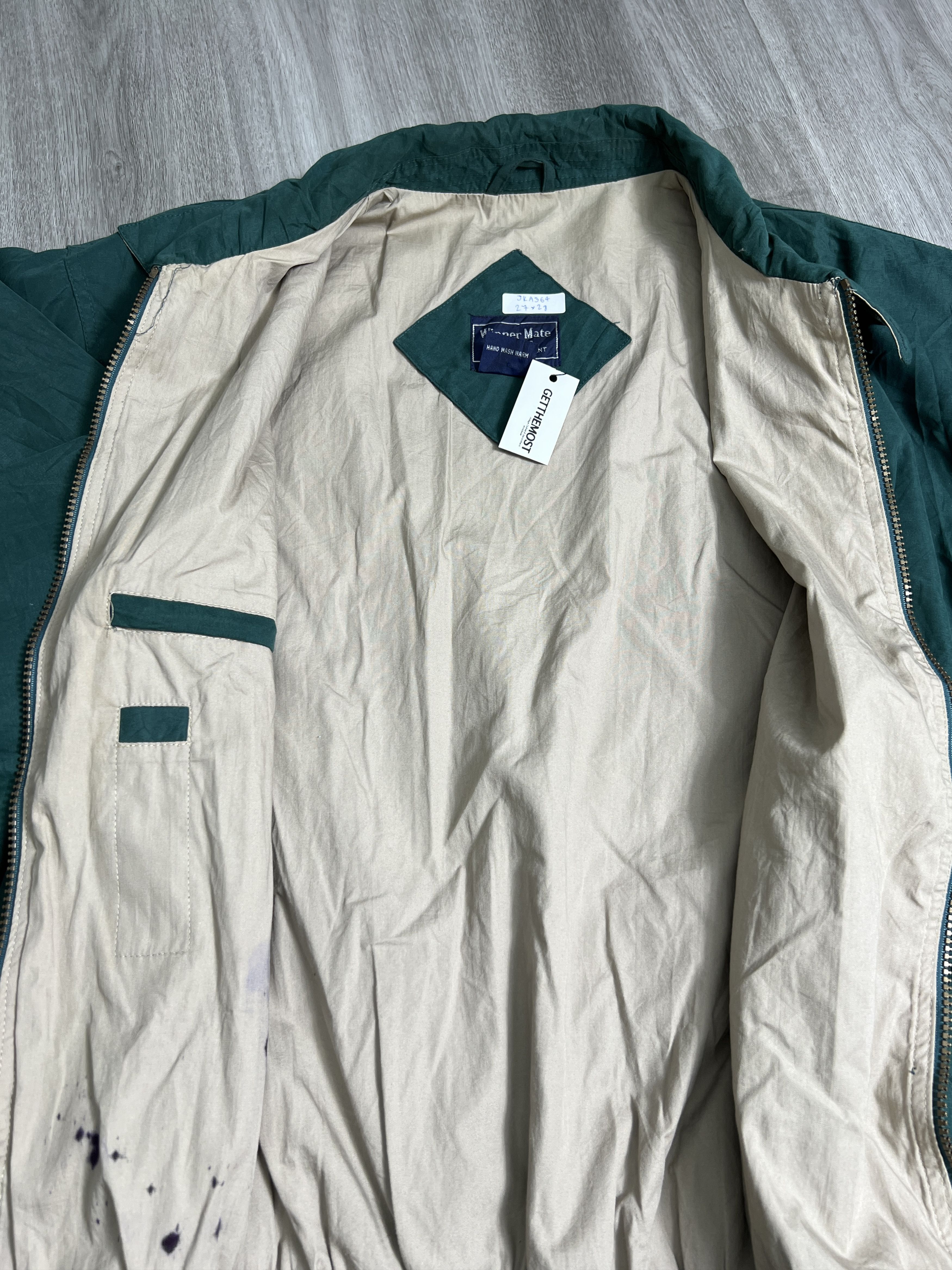 Vintage Vintage Winner Mate Windbreaker Jacket (L) JKA364 Size US XL / EU 56 / 4 - 5 Thumbnail