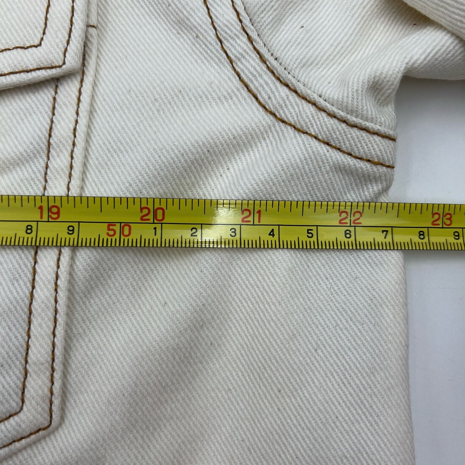Other Erika Cavallini Ivory Denim Dress Size M / US 6-8 / IT 42-44 - 4 Thumbnail