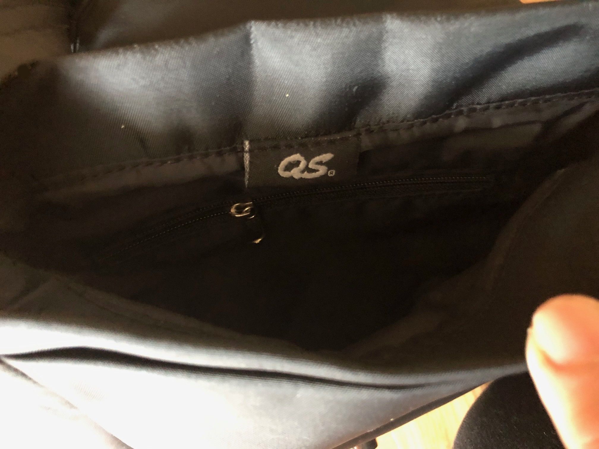 Other Small black shoulder bag for a phone QS Size ONE SIZE - 4 Thumbnail