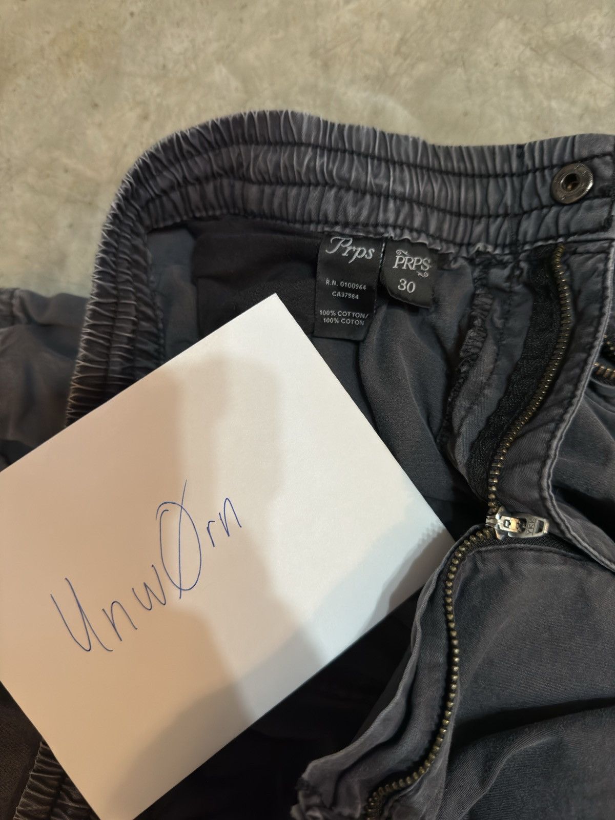 Prps PRPS 6 POCKET TAPERED CARGO PANTS Size US 30 / EU 46 - 10 Thumbnail