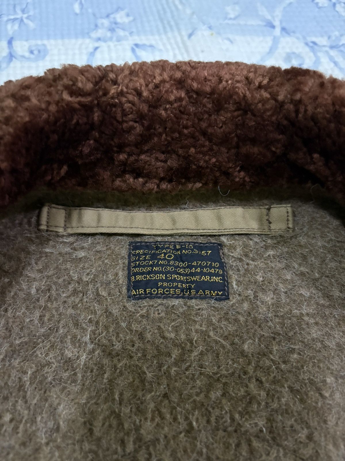 Buzz Rickson's Buzz Rickson’s U.S Army Air Force Flight Jacket Size US M / EU 48-50 / 2 - 13 Thumbnail