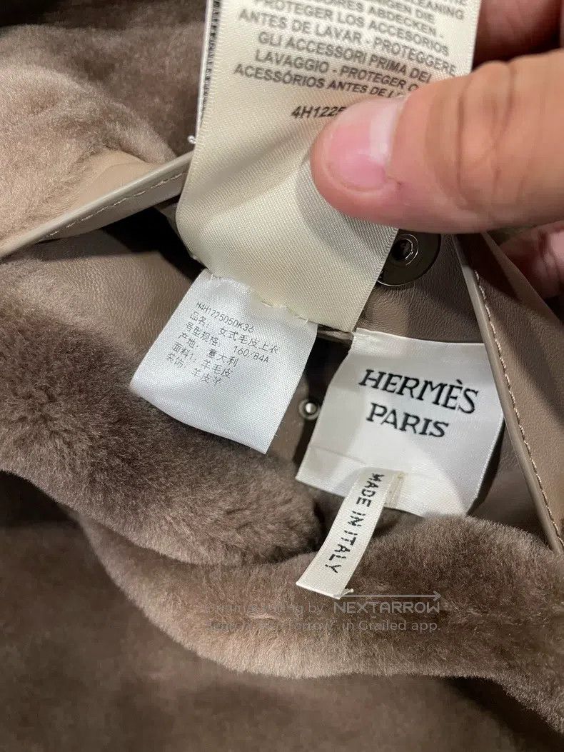 Hermes Hermes Fur and Leather Two-in-One Short Coat Size XS / US 0-2 / IT 36-38 - 5 Thumbnail