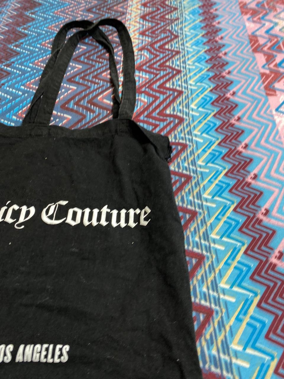 Juicy Couture Bags Juice Couture black big logo streetwear Y2K VIntage Size ONE SIZE - 8 Thumbnail