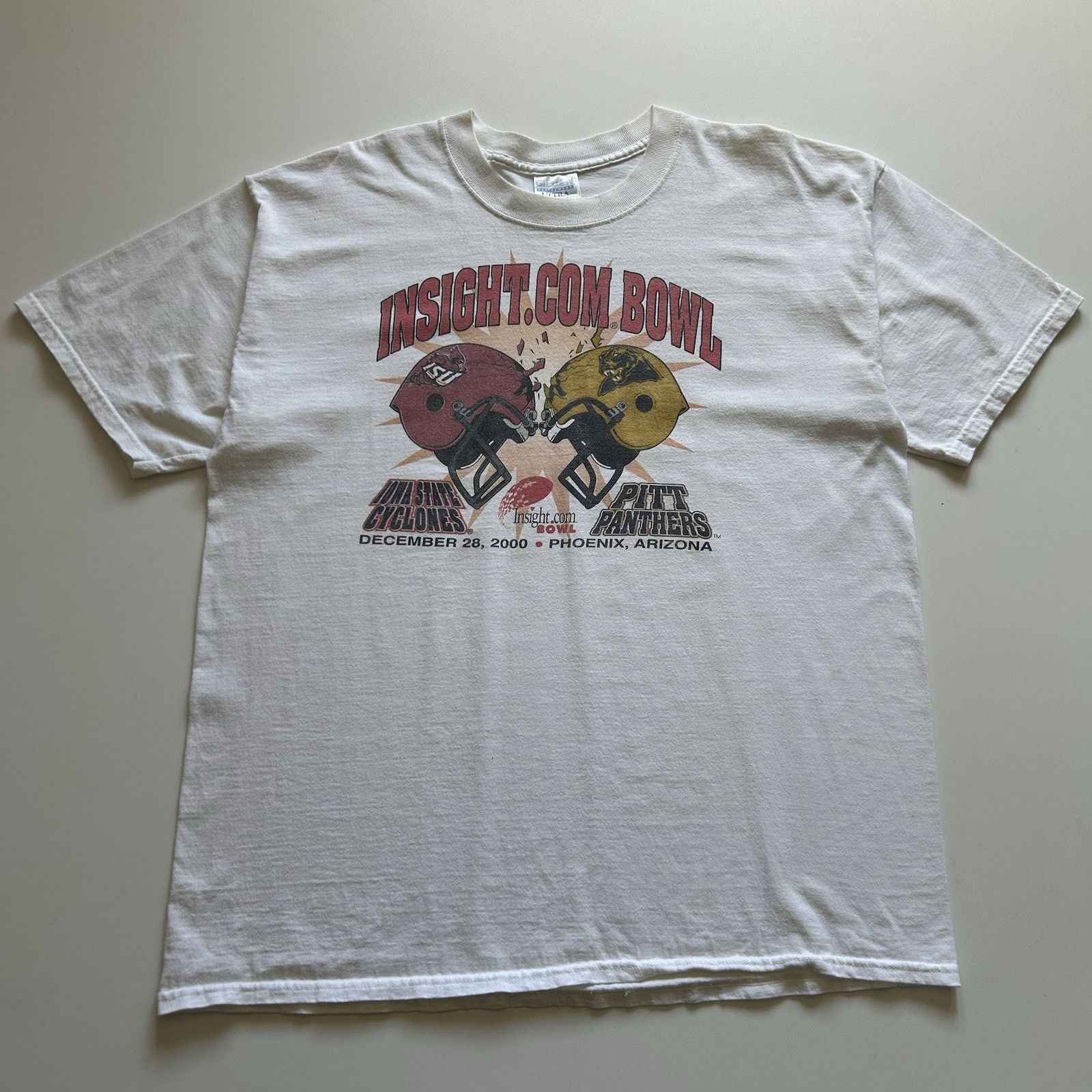 Gildan × NCAA × Vintage Vintage Iowa State Cyclones Pitt Panthers Football Shirt XL Size US XL / EU 56 / 4 - 1 Thumbnail