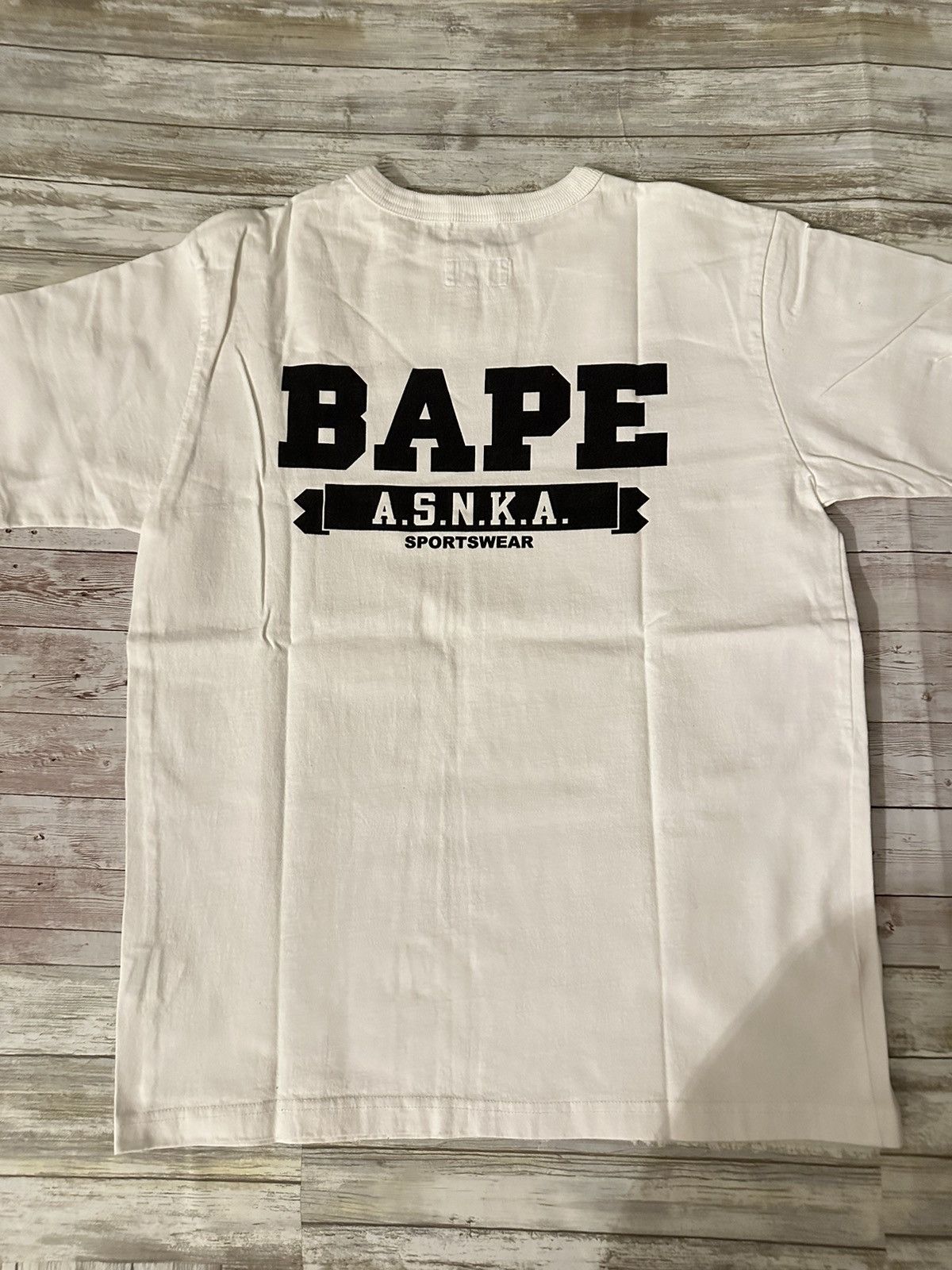 Bape × Champion SS17 ASNKA Tee Size US XL / EU 56 / 4 - 4 Thumbnail