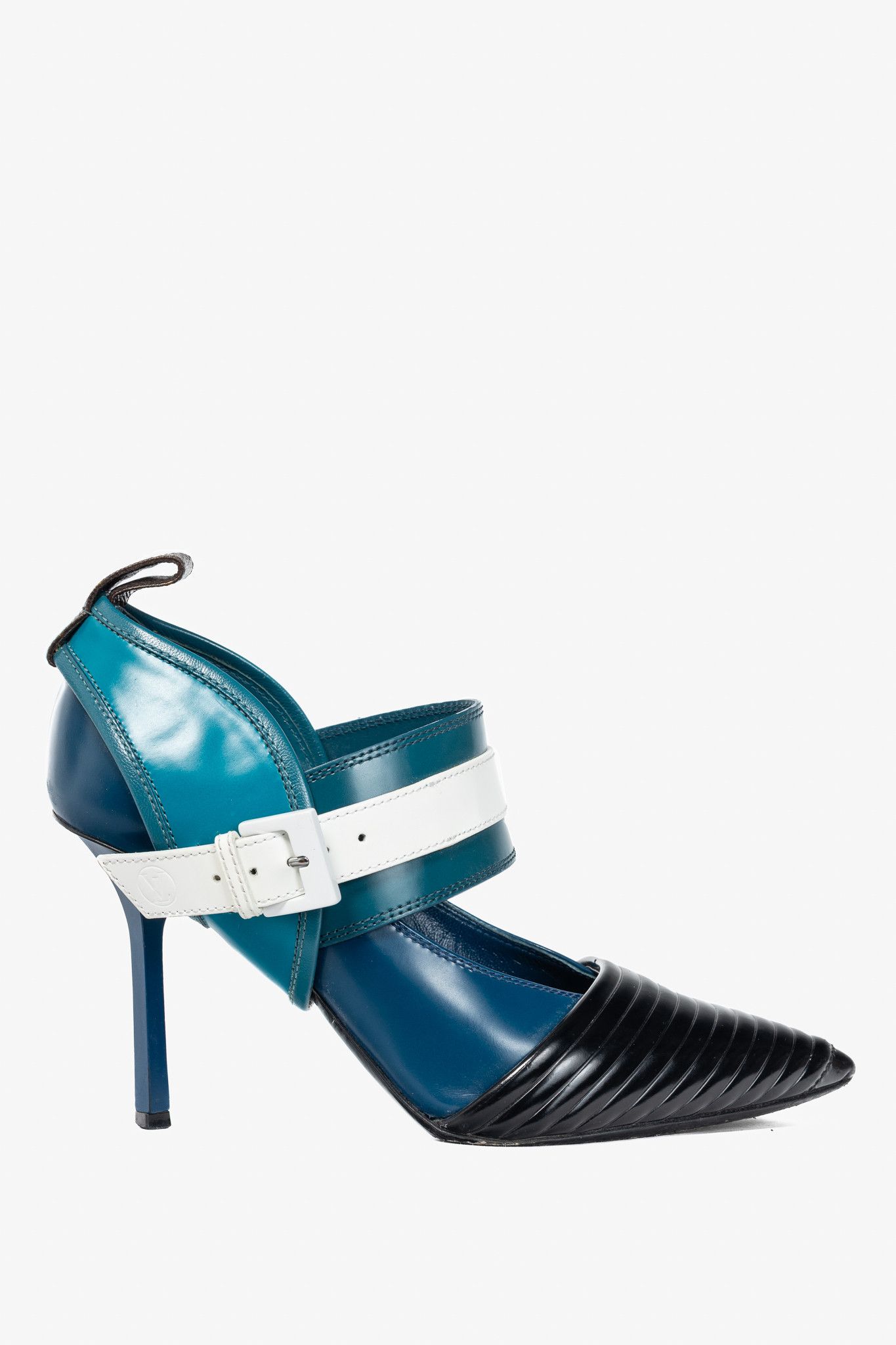 Louis Vuitton Louis Vuitton AW15 Runway Colourblock Mary Jane Heels Size US 6 / IT 36 - 1 Thumbnail