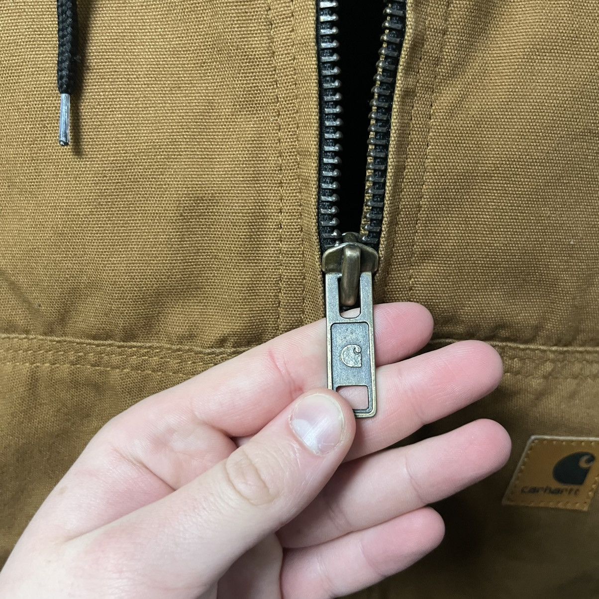 Carhartt Carhartt Active Jacket Faded Distressed Work Bomber Size US M / EU 48-50 / 2 - 7 Thumbnail