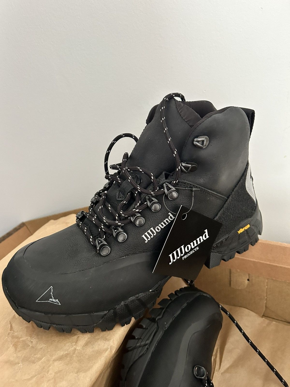 JJJJound ROA JJJJound Andreas Reflective Black Boot size 41 Size US 8.5 / EU 41-42 - 2 Thumbnail
