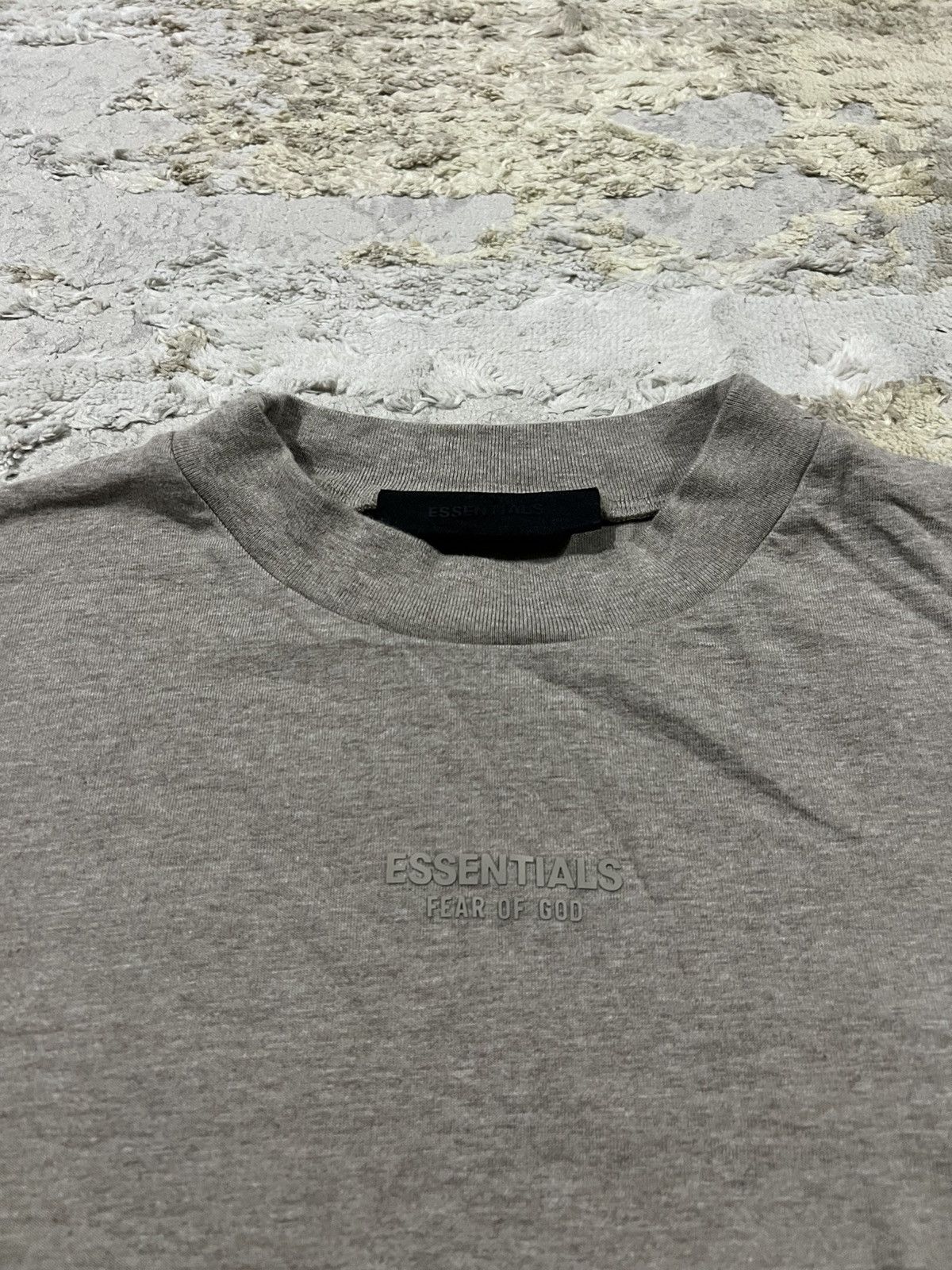 Fear of God FW23 Fear of God Essentials Core Heather Oversized T-Shirt Size US M / EU 48-50 / 2 - 5 Thumbnail