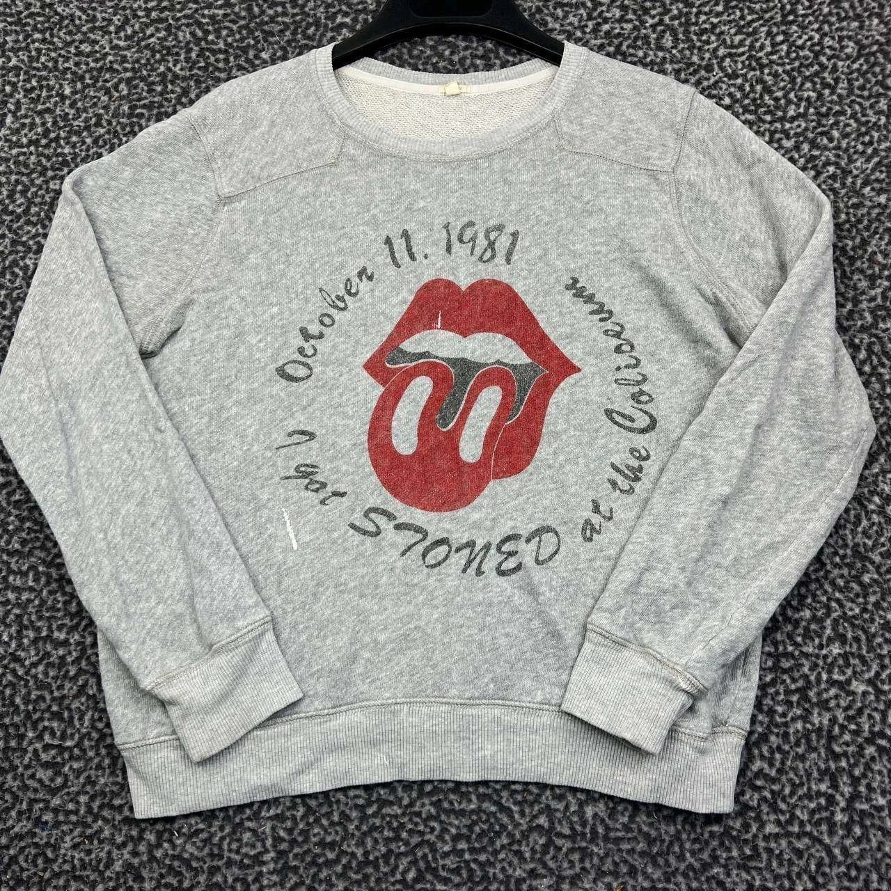 J.Crew J. Crew The Rolling Stones Sweatshirt Pullover Cotton M Size M / US 6-8 / IT 42-44 - 1 Thumbnail