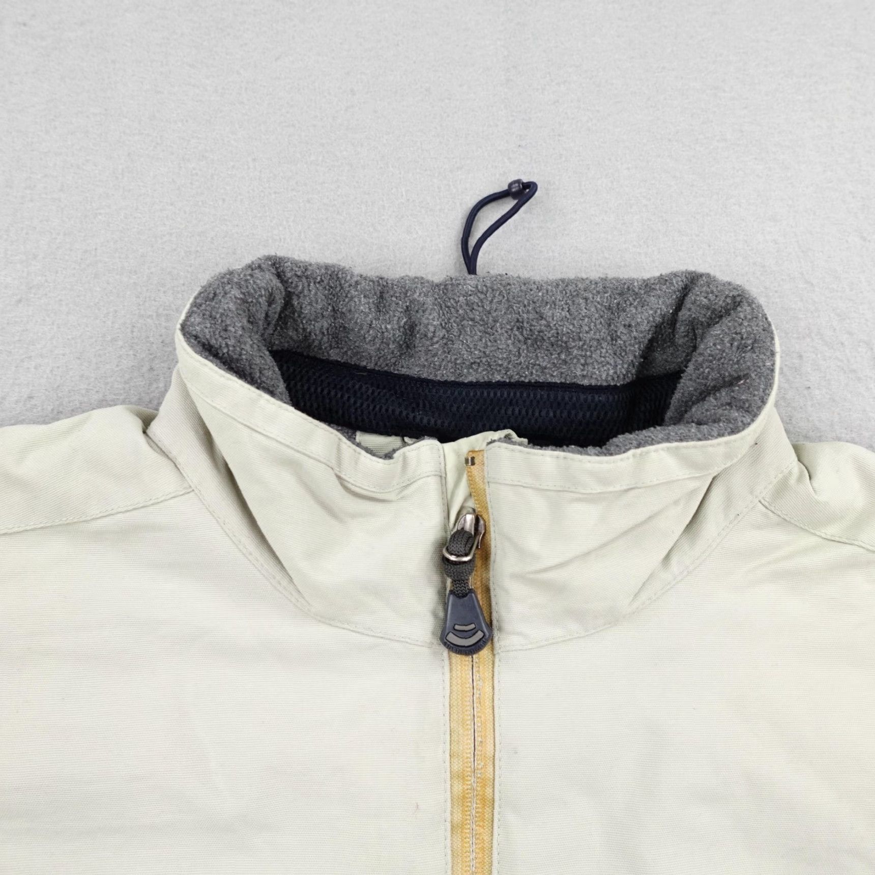 Abercrombie & Fitch VINTAGE Abercrombie & Fitch Jacket Mens M Beige Windbreaker Zip Pockets 90s Y2K Size US M / EU 48-50 / 2 - 2 Thumbnail