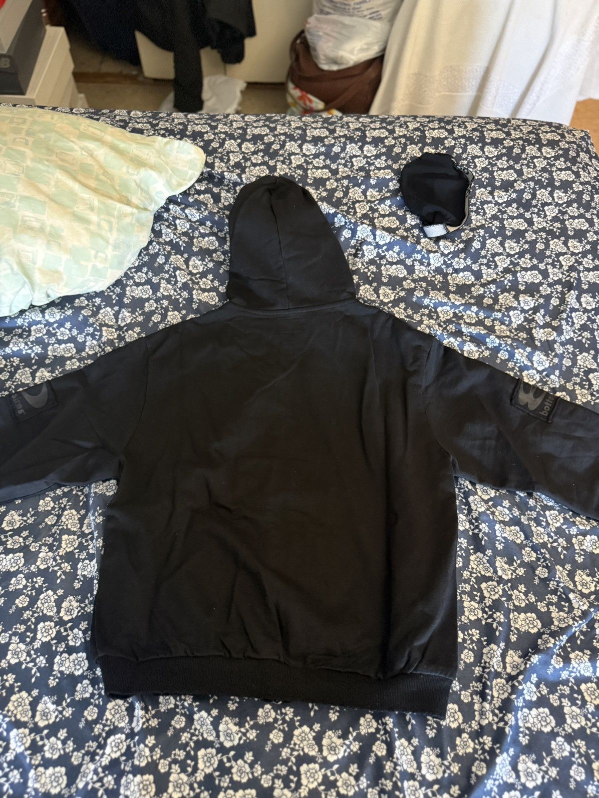 Bottega Desires Bottega Desires Black Tech Hoodie Size US L / EU 52-54 / 3 - 3 Thumbnail