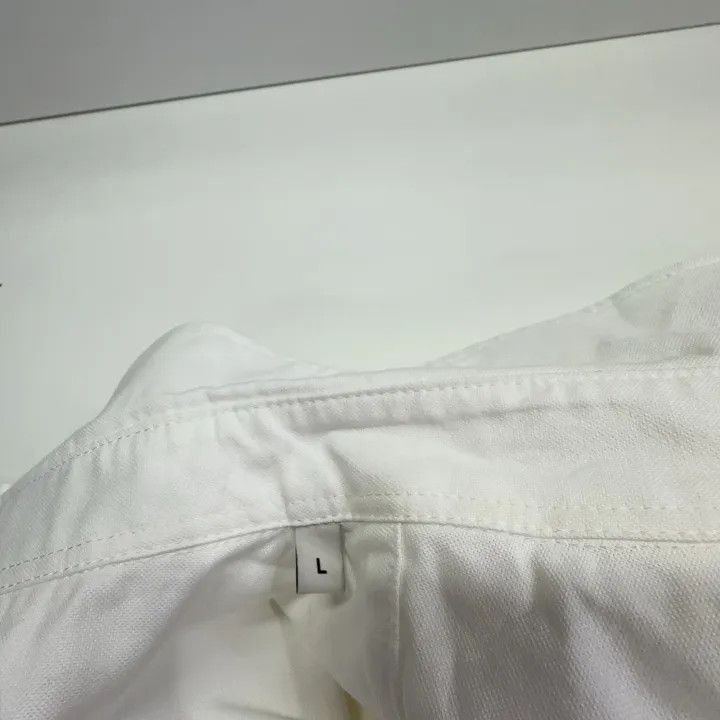 AMI AMIPARIS White Long Sleeve Embroidered Shirt -2507 Size US L / EU 52-54 / 3 - 4 Thumbnail
