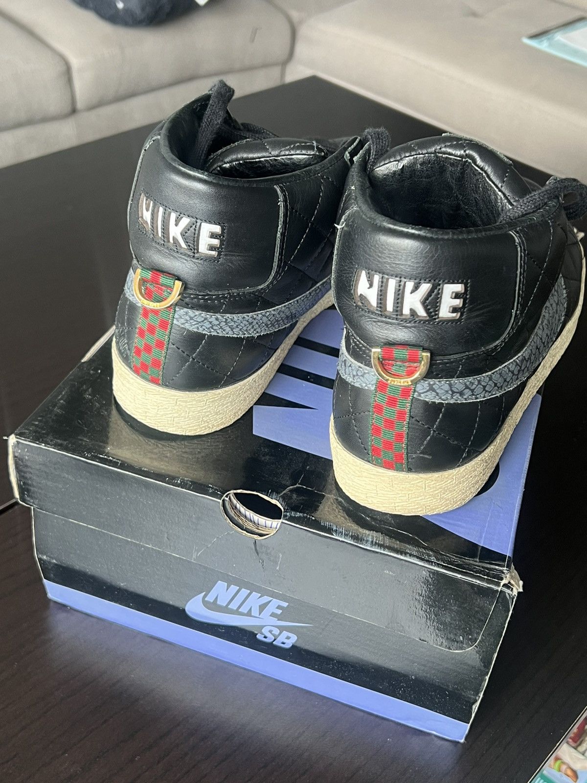 Nike 2006 Supreme x Nike Blazer size 9.5 Size US 9.5 / EU 42-43 - 4 Thumbnail
