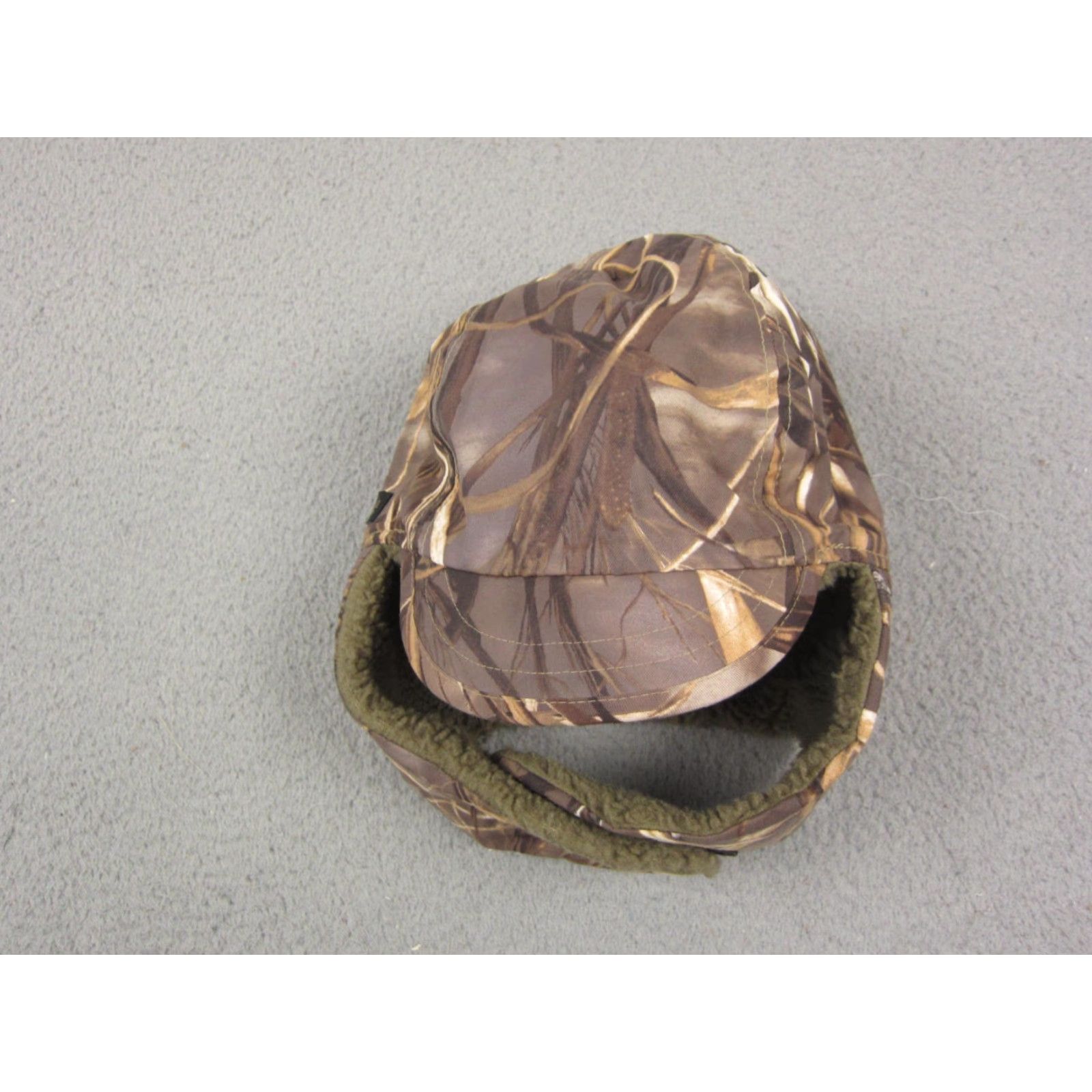 Realtree Columbia Hat Mens Small-Medium Brown Camo Realtree Sherpa Fleece Ear Flap Adult Size US S / EU 44-46 / 1 - 6 Thumbnail