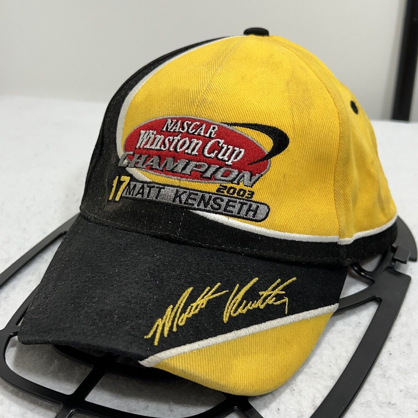 NASCAR Vintage 2003 NASCAR Winston Cup Champion Matt Kenseth Hat Size ONE SIZE - 1 Thumbnail
