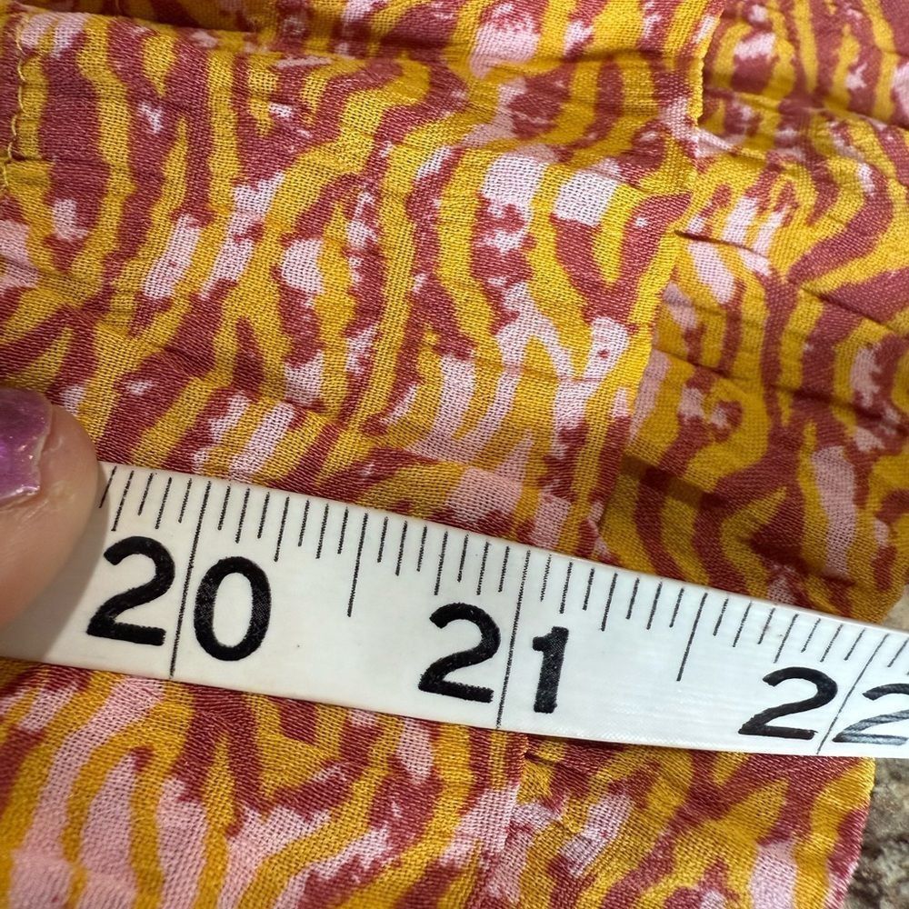 Scotch & Soda Scotch & Soda Gold Smocked Peplum Tank Top Size M / US 6-8 / IT 42-44 - 5 Thumbnail
