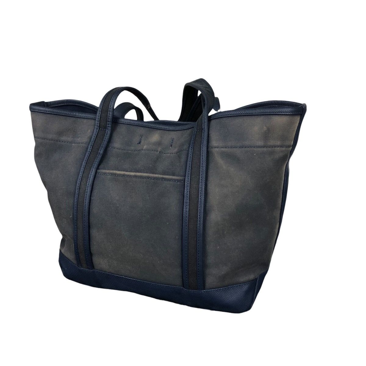Japanese Brand 📌Vintage Porter Made in Japan Tote Bag Duck Canvas Detroit Size ONE SIZE - 3 Thumbnail