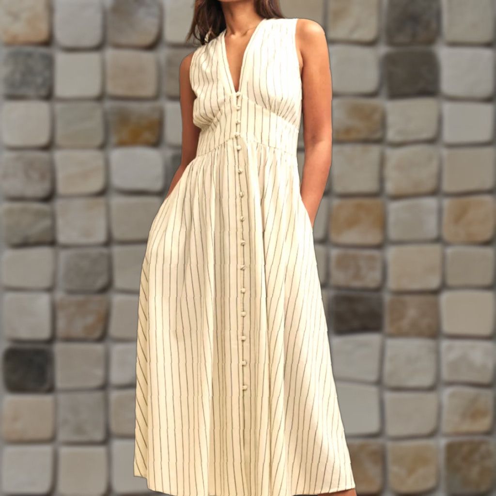 burnt orange sleeveless starlight midi dress Burnt Orange Sleeveless Fringe Midi Dress