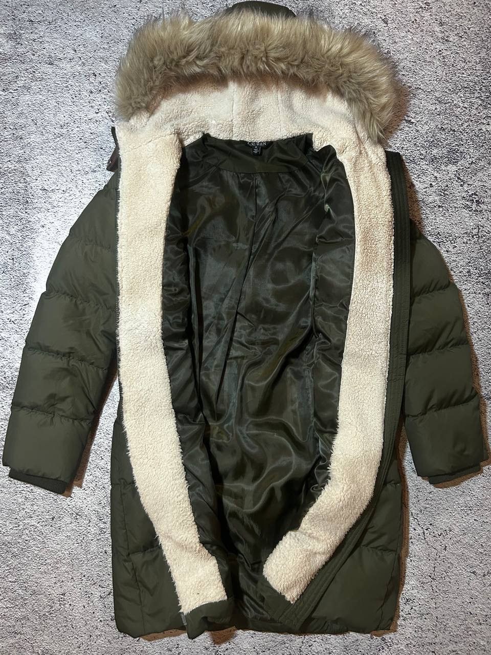 RRL Ralph Lauren Ralph Lauren Down Parka Fur Hood Green Winter Jacket Size M / US 6-8 / IT 42-44 - 1 Thumbnail