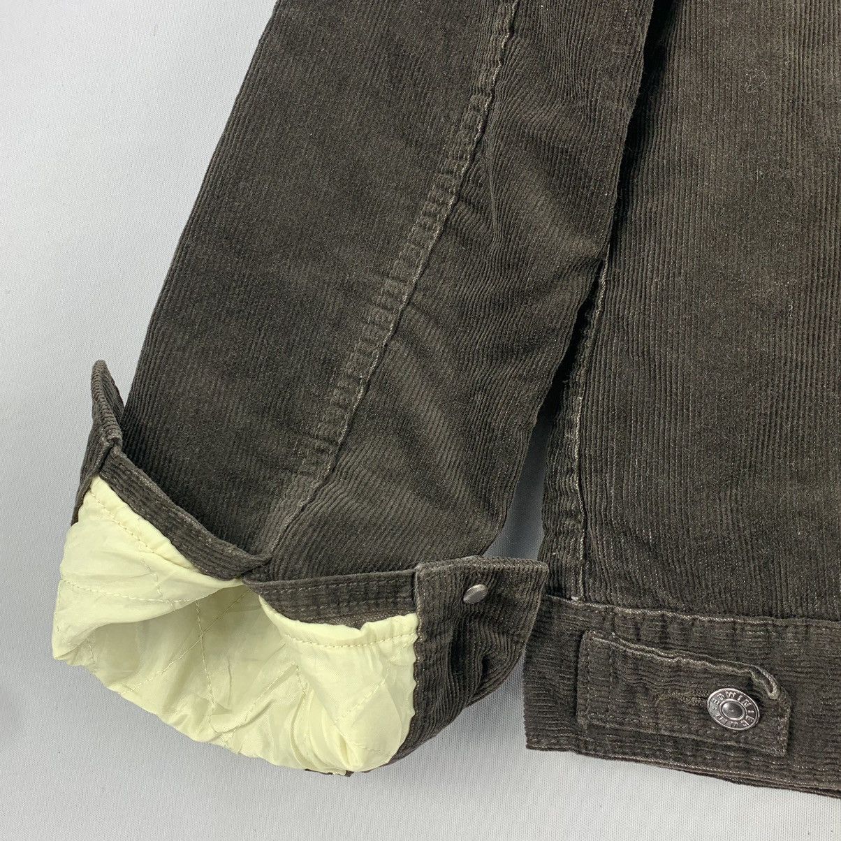Edwin Vintage Edwin 503 Corduroy Trucker Jacket Size US S / EU 44-46 / 1 - 11 Thumbnail