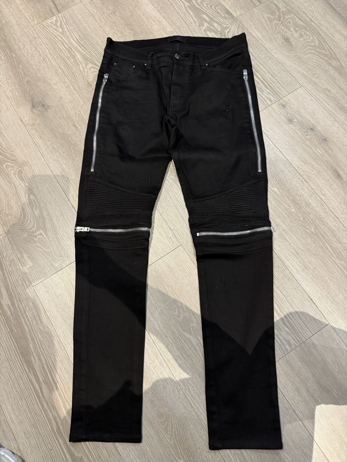 Amiri Amiri Mx-2 Zipper Work Skinny Jeans Size US 36 / EU 52 - 1 Thumbnail