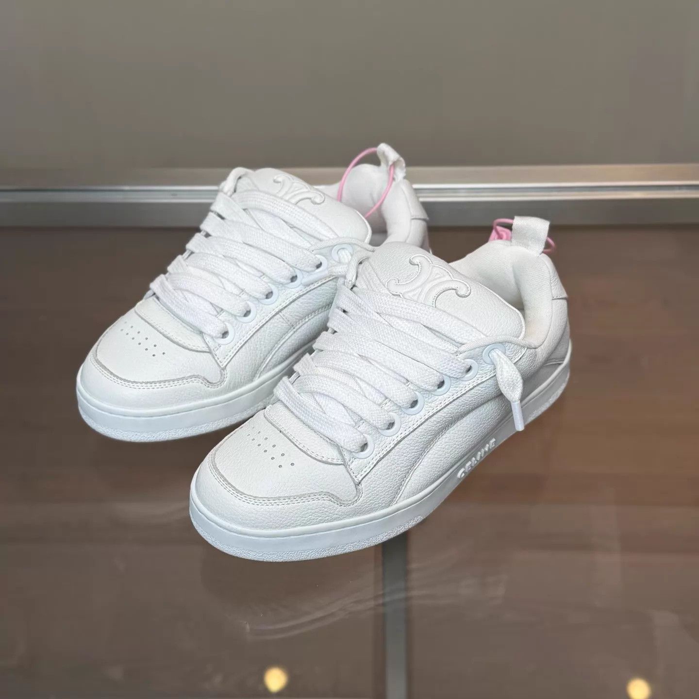 Celine Celine 25SS White Puffy Sneaker Size 37 99 Size US 6.5 / IT 36.5 - 1 Thumbnail