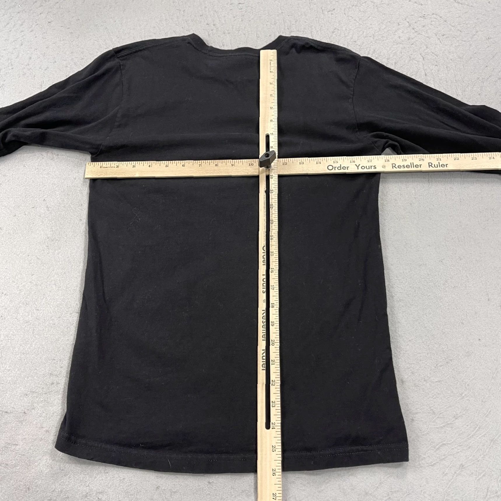 Vintage Stussy Shirt Mens S Black Cotton Graphic Tee Long Sleeve 100% Cotton Logo Crew Neck Vintage No Size US S / EU 44-46 / 1 - 6 Thumbnail