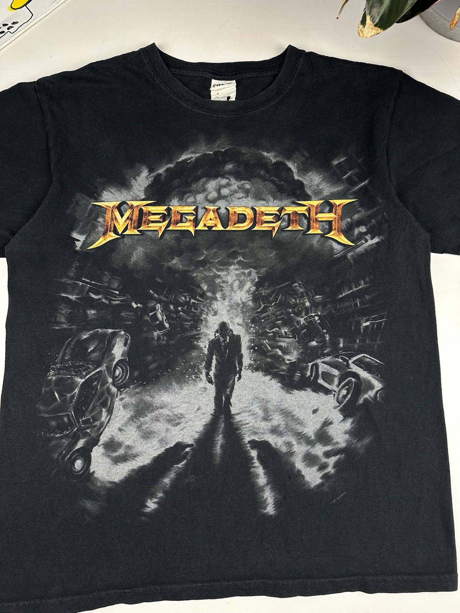 Band Tees Megadeth T-Shirt vintage Size US M / EU 48-50 / 2 - 2 Thumbnail