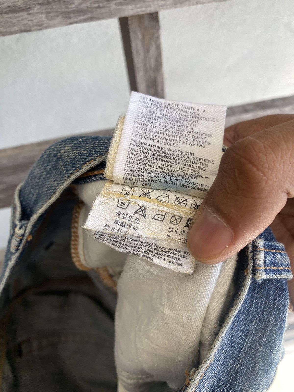 Replay Vintage Replay Denim Pants - Distressed and Fade Size US 32 / EU 48 - 14 Thumbnail