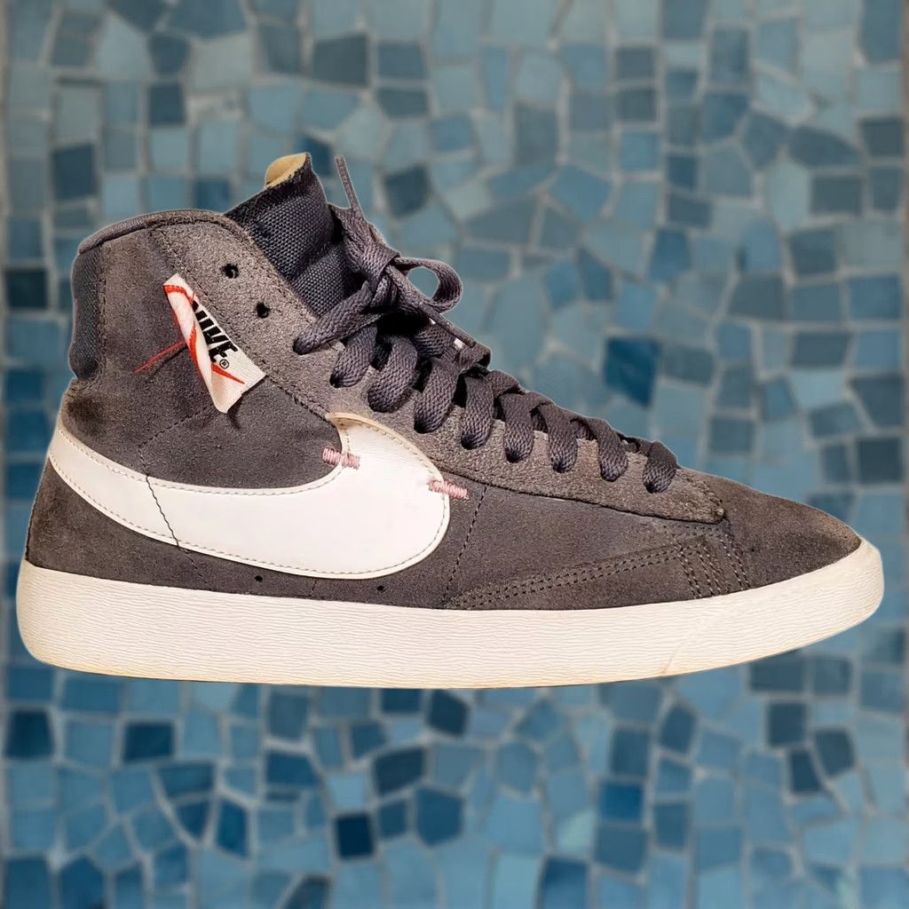 Nike Nike Blazer Mid Rebel Shoes Deconstructed Cool Grey BQ4022-004 Women's US 7 Size S / US 4 / IT 40 - 1 Thumbnail