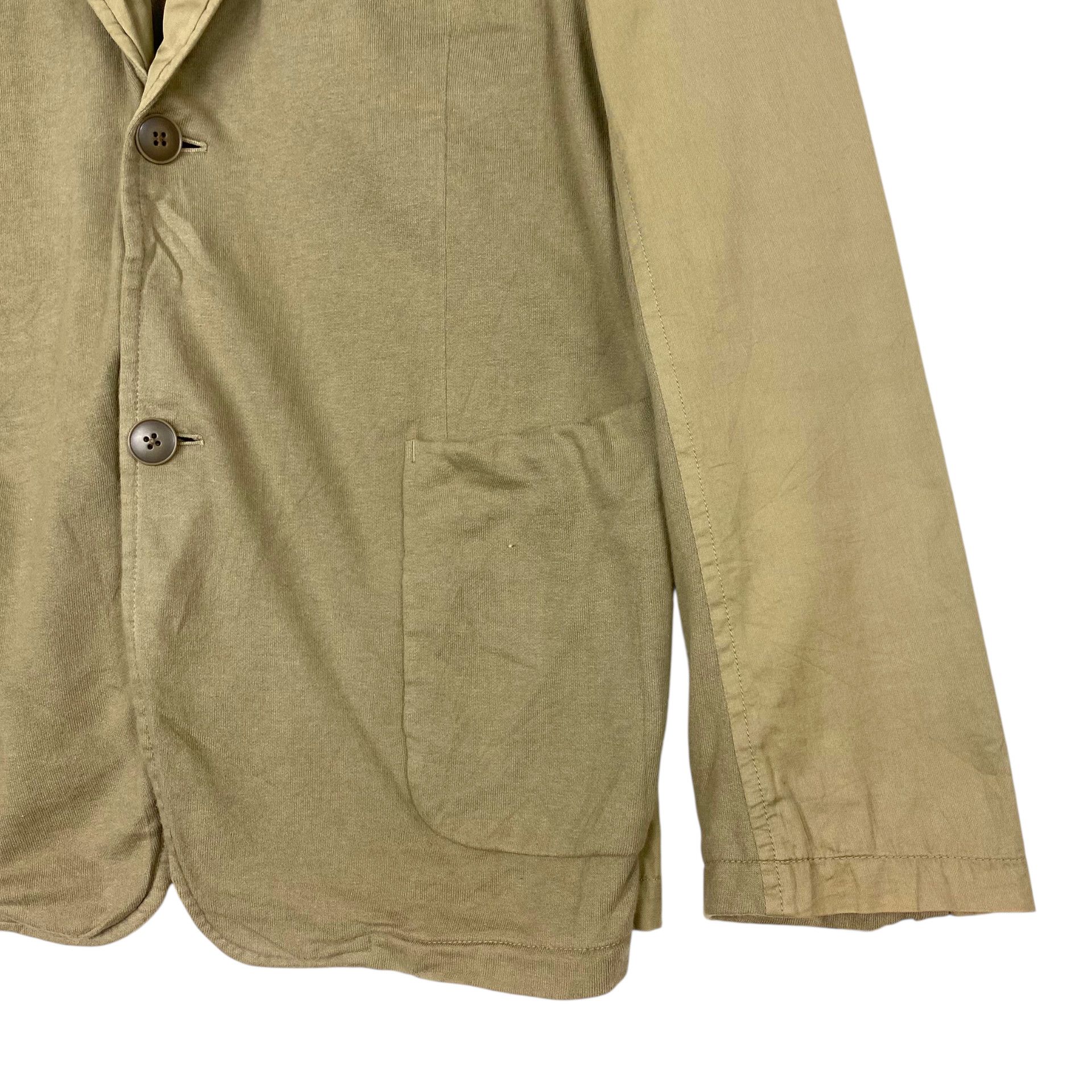 Yohji Yamamoto 💥YOHJI YAMAMOTO POUR HOMME SS02 KHAKIS JACKET Size US M / EU 48-50 / 2 - 6 Thumbnail