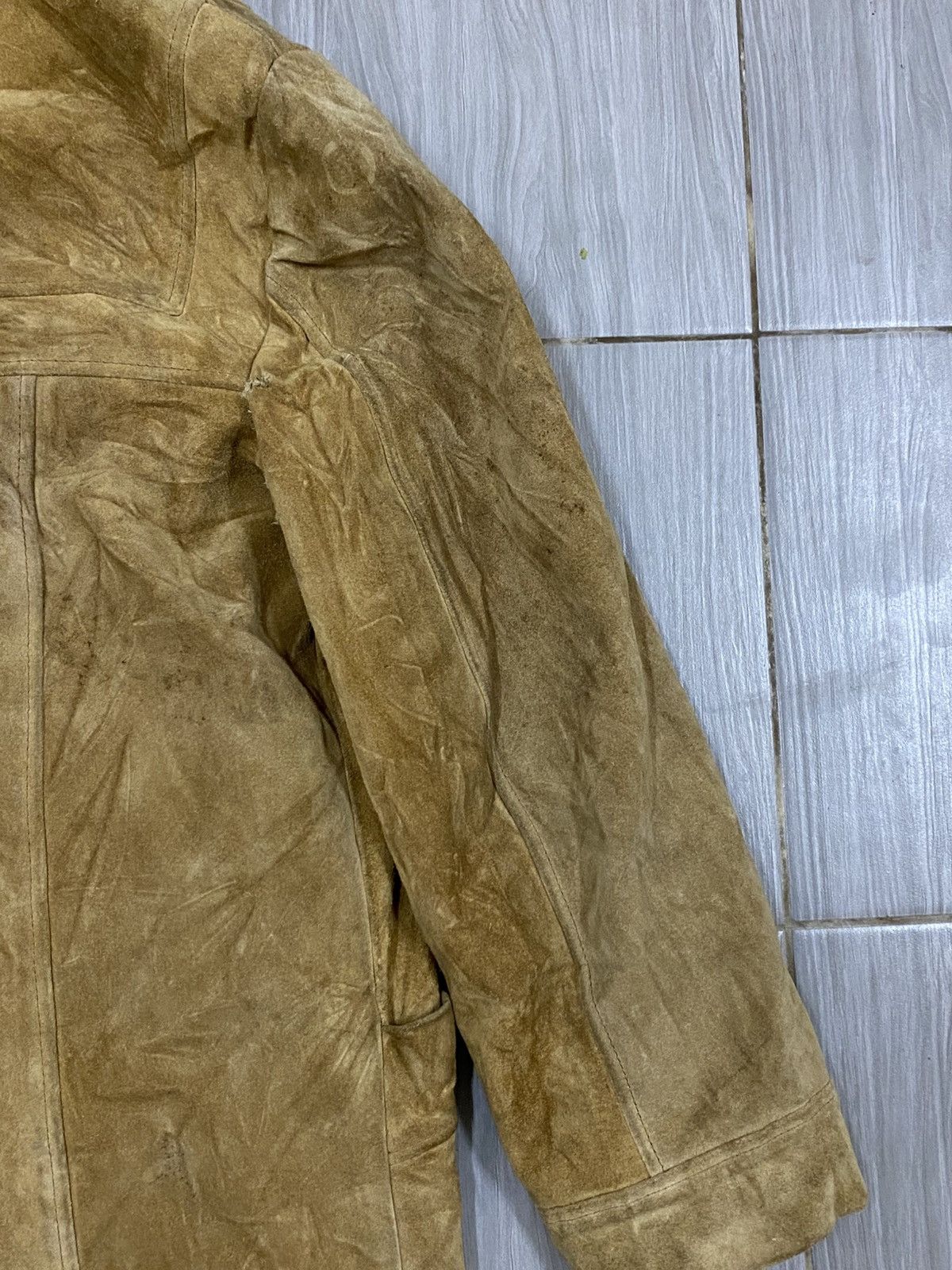 London Fog Vintage 70s London Fog Suede Split-Hood Parka | Talon Zip Size US L / EU 52-54 / 3 - 9 Thumbnail