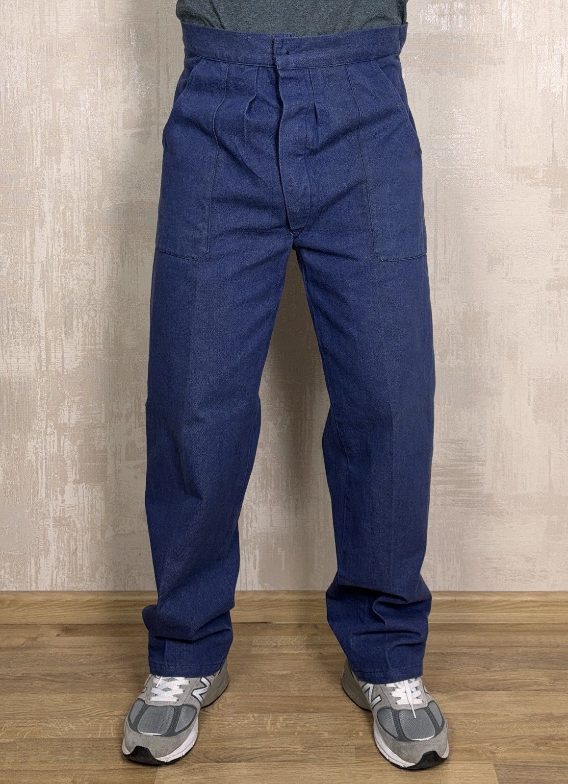 Le Laboureur Vintage Chore Jacket Buckel Back Pants French Set Work Size US L / EU 52-54 / 3 - 13 Thumbnail