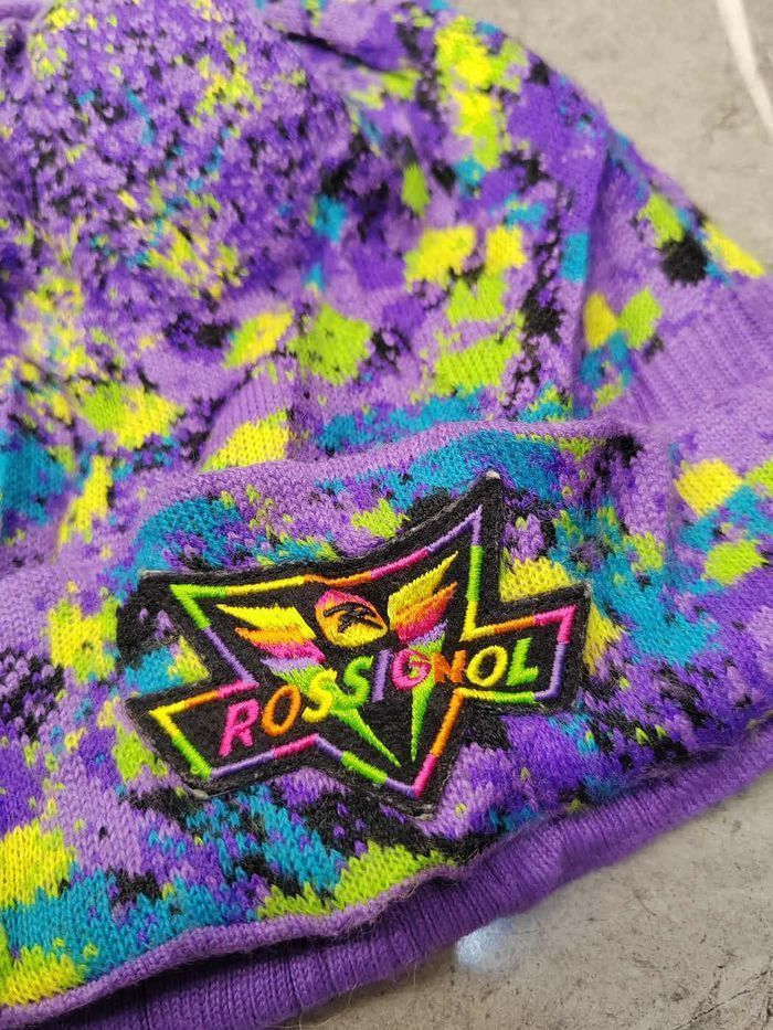 Rossignol Vintage Rossignol Multicolour Snowcap Beanie Size ONE SIZE - 2 Thumbnail