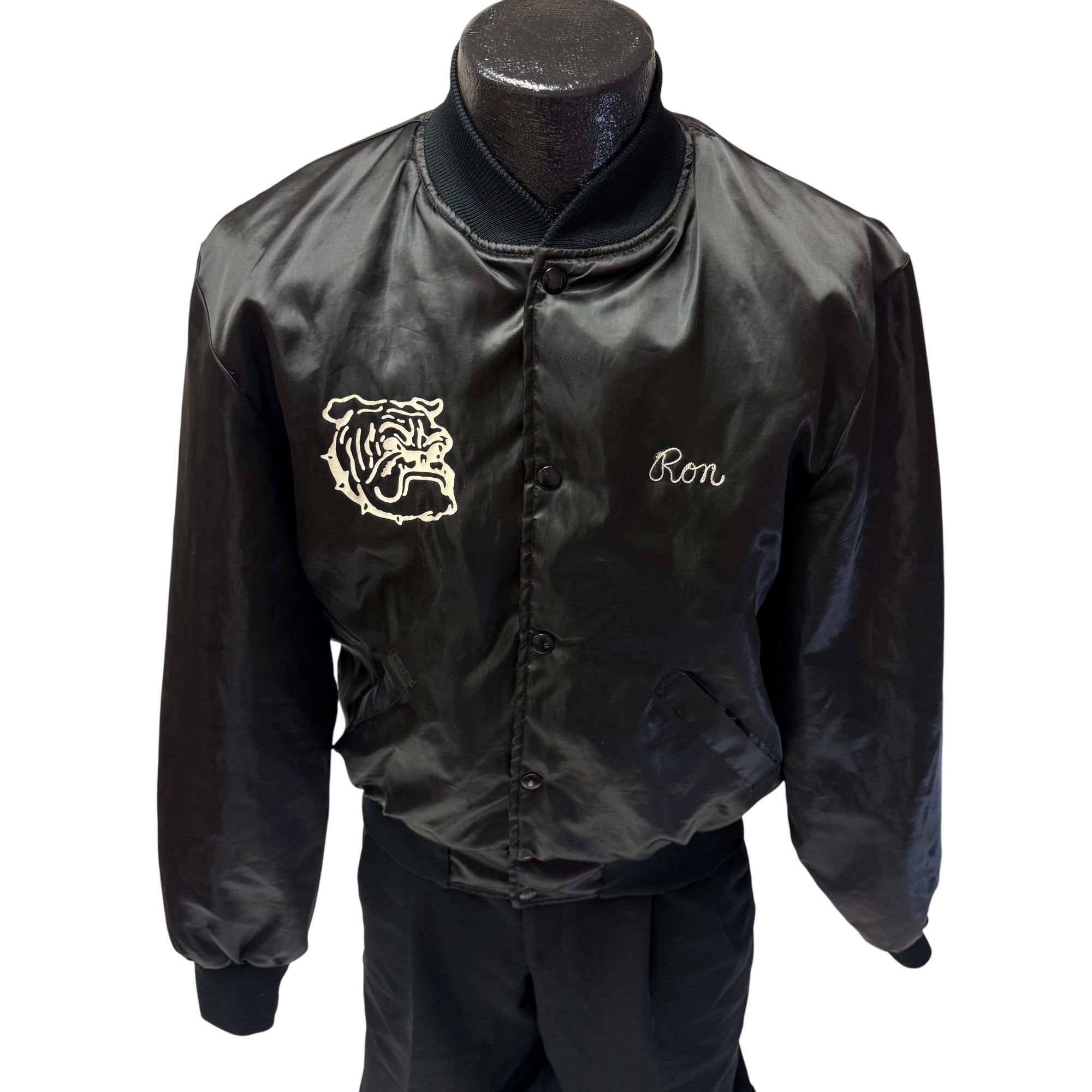 Holloway Vtg Holloway SATIN Quilted COMPANION K-9 ACADEMY Bomber Size US M / EU 48-50 / 2 - 2 Thumbnail